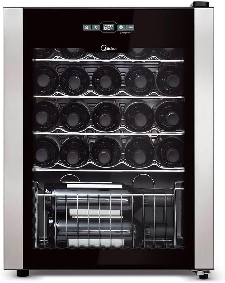 Adega Climatizada Midea 24 Garrafas WBB241